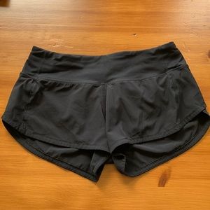 Lululemon speed up shorts 2.5 inch